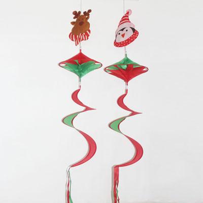 Cheap Christmas Wind Spinner reindeer and penguin for sale