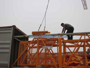 Best TC5013 Topkit Tower Crane Fixed with Hammer Head Type 5t Load Parameter wholesale