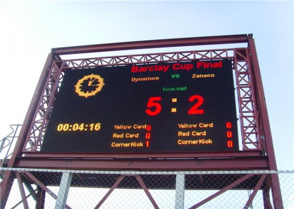Cheap Score billboard for basketball football perimeter led display for sale