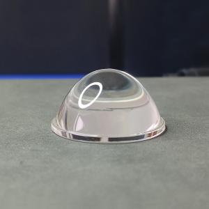 China Led Torch Light Reflector Optical Glass Lens 50mm Glass Tir Lens 10 Degrees Cob on sale