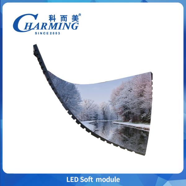 Cheap P2.5 320x160 Soft Module Flexible LED Board Soft LED Moving Message Display Sign Board Panel Led for sale