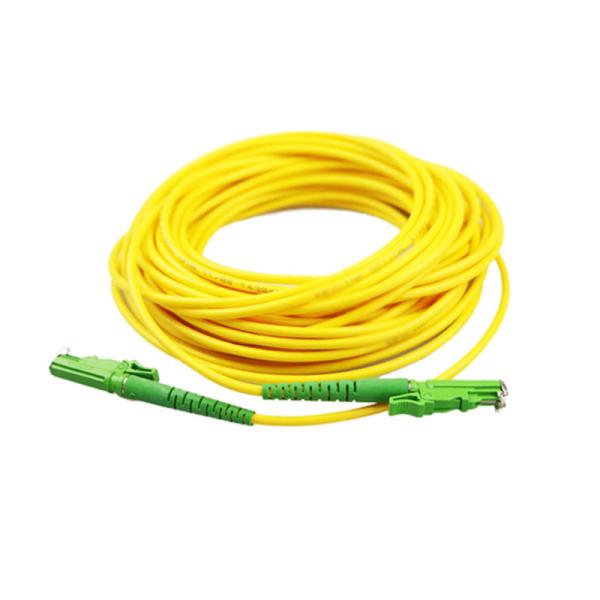 Cheap E2000 APC To LC Duplex Patch Cord 10m  Single Mode Fiber Patch Cable OS2 for sale