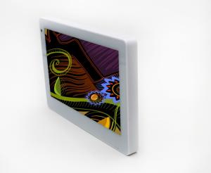 3 Color LED Light Bar On Top Android Touch Tablet With Serial Port Arduino For Meeting Room Ordering