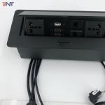 With usb charging table connection power data pop up table socket outlet