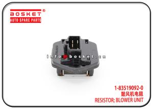 Best Blower Unit Resistor For ISUZU 10PE1 CXZ81 1-83519092-0 1-83519073-1 1835190920 1835190731 wholesale