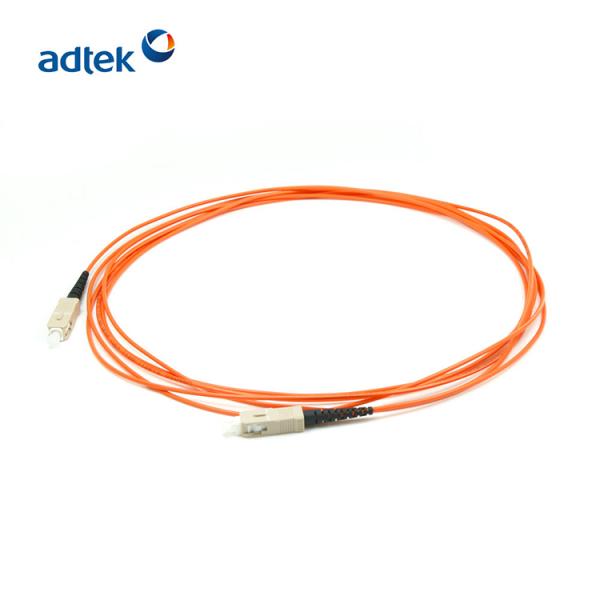 OM2 50/125um Multimode Fiber Optic Cable SC SC Patch Cord Simplex