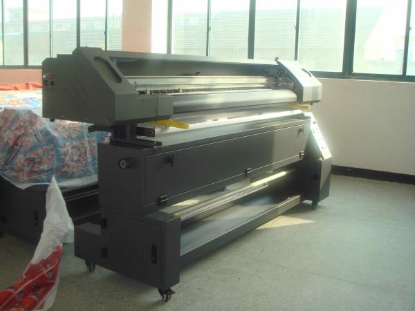 Cheap Large Format DX5 Dye Sublimation Direct Fabric Printers With Sublimation inks for sale