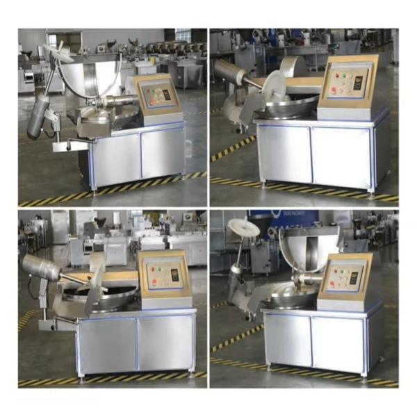 80L Automatic Commercial Bowl Cutter And Chopper For Meat Vegetables And Sausage Making