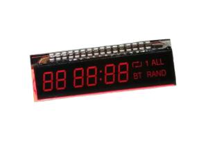 Best Seven Segment Negative LCD Display With Metal PIn Connector For Electronic Timer wholesale