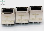 8P8C Vertical Network Connector RJ45 Modular Jack 180 Degree THT Mounting Type
