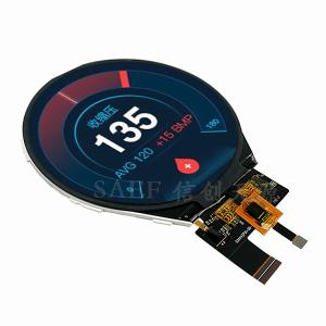 TFT LCD display module 3.4 round shape 800x800 IPS full viewing angle MIPI interface with CTP TFT LCD display module
