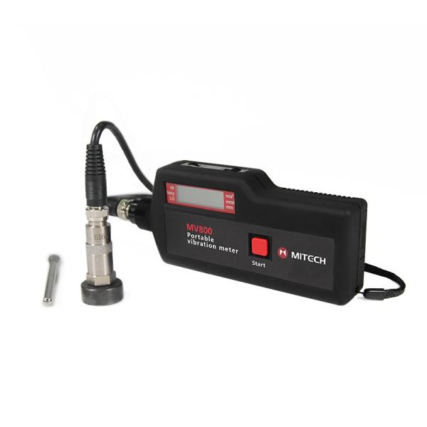 Cheap Separate Design Portable Vibration Meter Combines Three Kinds Of Vibration Parameters MV800 for sale