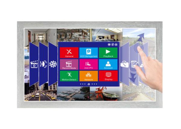 Cheap AHD NVR DVR Multi Channel Dvr Recorder 3 In 1 Build In 21.5 Inch LCD Touch Screen for sale