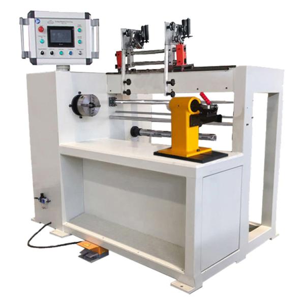 Cheap Automatic Coil Winding Machine With Servo Motor Driven Two Wire Guides for sale