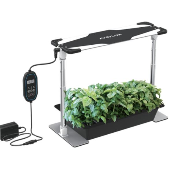 Cheap 45w hydroponic growing system large coverage seedling adjustable table lamp dimmable tunable spectrum 1-23h timer for sale