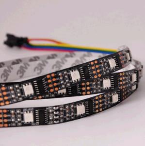 China madrix ws2801 ic rgb smd black pcb led flexible strip on sale