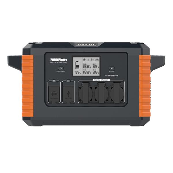 Cheap OEM 2000W Solar Generator With Battery Expansion, solar powered generator for home for sale