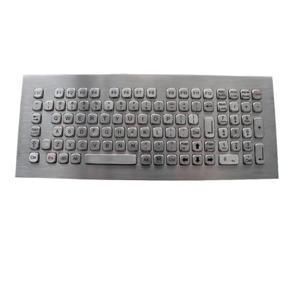 Cheap Explosive Proof Panel Mount Keyboard Industrial Stainless Steel Keyboard for sale