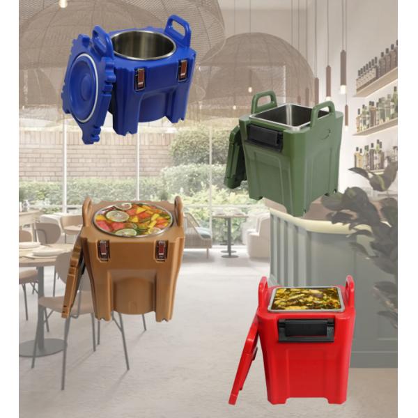 Hot Cold Insulated Soup Carriers 11kg 20L 30L Insulated Food Transport Box