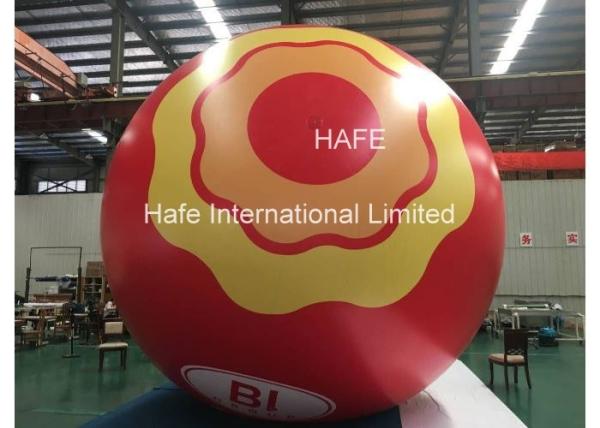 Cheap Custom Led Inflatable Helium Balloon Lights , Moon Light Ball Print Logo for sale
