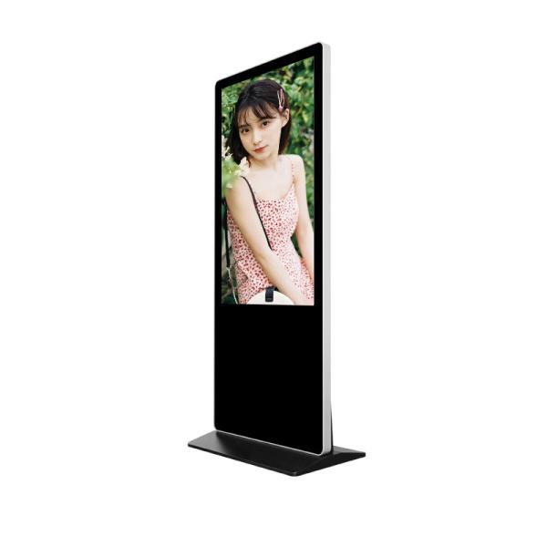 Cheap Indoor Lcd Interactive 55 Inch Digital Signage Display Kiosk Free Floor Standing for sale