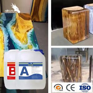 3D Bar Top Epoxy Resin Ultra Clear Casting High Build Stunning Glossy Coatings