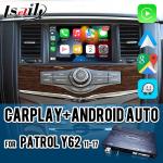 Best Pin to Pin CarPlay Interface for Nissan Patrol Y62, Pathfinder, Armada Included Android Auto, Google Map, Waze wholesale