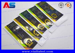 Waterproof Plastic Vials Labels Printing Of Bodybuilding Labeled Vials For Oils Bottles