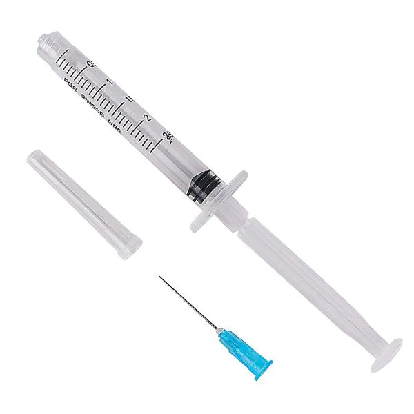 Cheap Luer Lock FDA 5ml Auto Disable Syringe With Needle for sale