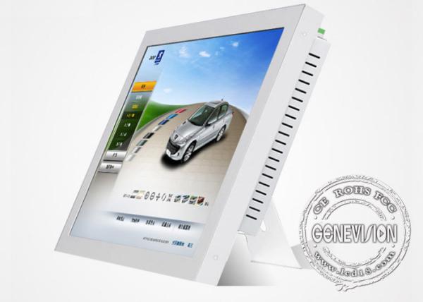Cheap 17inch High Definition Touch Screen LCD Monitors Wall Mount  With Real Color Panel for sale
