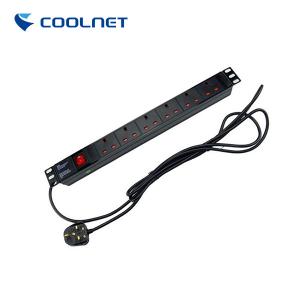 50 / 60HZ Aluminum Shell PDU Power Distribution Unit 48 Bit Output Frequency