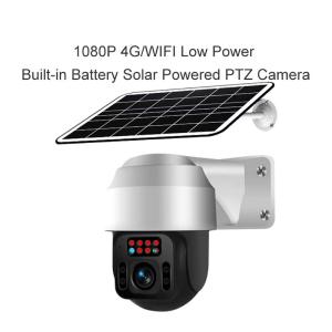 China Glomarket Tuya Wifi Solar Panel Battery Security Camera Wireless Waterproof Outdoor Night Vision Two Way Voice Camera on sale