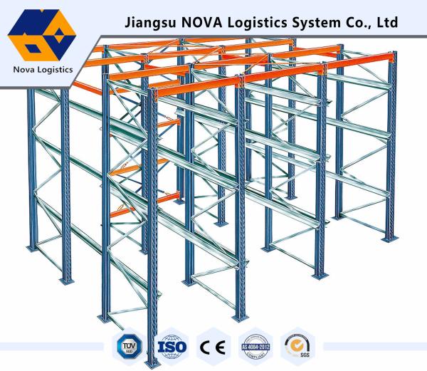 Cheap Workshop Storage Drive In Rack With Powder Coating High Stable for sale
