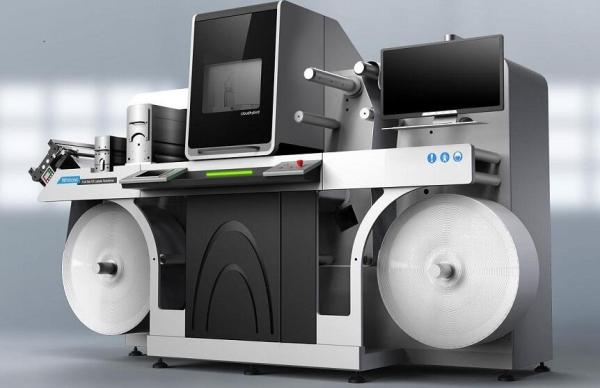 Cheap Roll to Roll Digital Label Enhancer With Foil Stamping Varnishing for sale