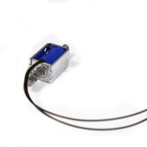 China DC 12V Linear Push Pull Solenoid Electromagnet Electric 350mmHg REACH ROSH on sale