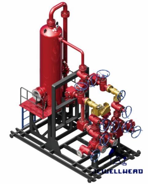 Cheap API 16C Mud Standpipe Manifold Floor Valve Sets Well Control Equipment 5000 Psi for sale