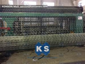 Best 1.5kw Power Input Gabion Production Line , Gabion Box Machine Automatic Cutting wholesale