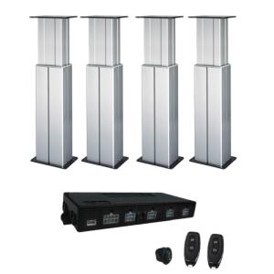 China Lifting Column 4500N Hall Effect Actuator Synchronize Control System For Workstations on sale