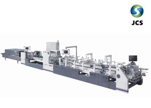 Best 380v Carton Folding Gluing Machine With Plc Controller Frequency Conversion Type wholesale