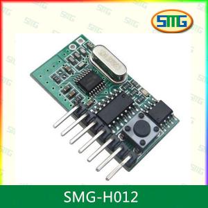 China SMG-H012 Wireless receiver module for car alarm, super heterodyne rf receiver module on sale