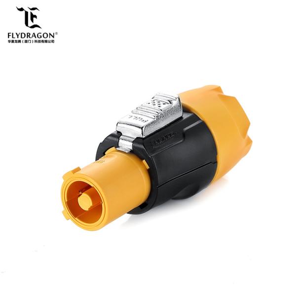 Cheap Chinese Manufacture Outdoor 20A PowerCon Plastic Cable Connectors,Plug Speaker Welding 3 Pin Waterproof Connector for sale
