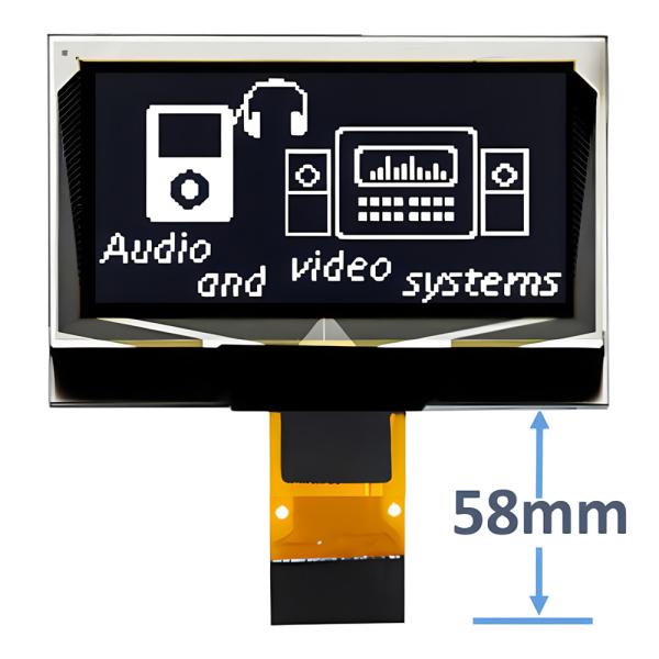 Cheap 1.3 Inch OLED Display Module 128x64 16 Pin ZIF Connection CH1116 Driver for sale