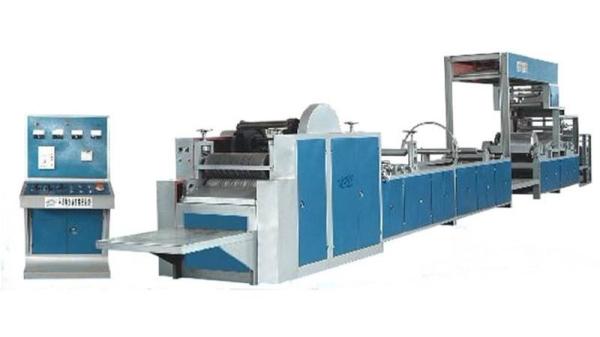 Cheap Flexo Printing And Cutting Machine For Cement Bag / Bottom Valve Bags for sale