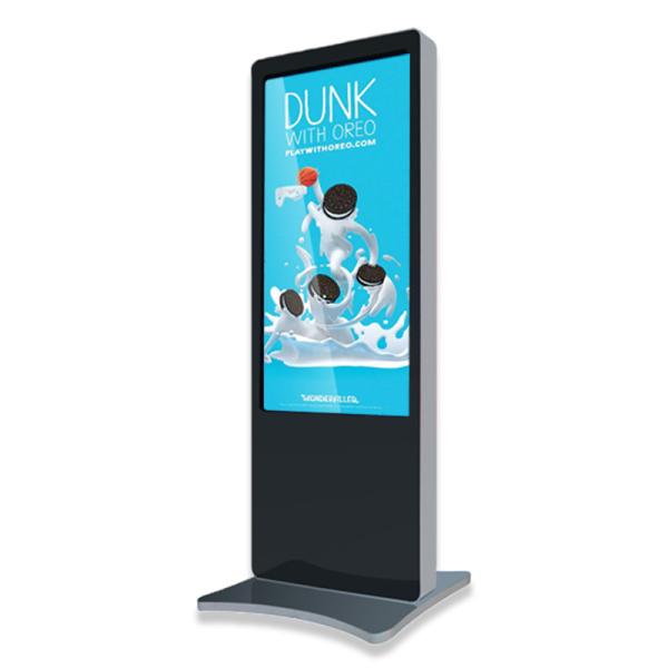 Cheap Ad Player Touch Screen Kiosk , Self Service Interactive Information Kiosk for sale