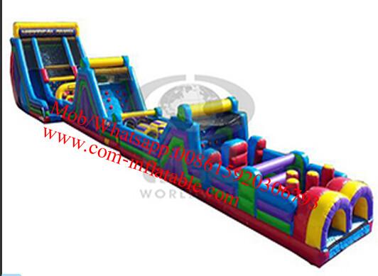 Cheap courses and boot camp obstacle inflatable obstacle course for sale