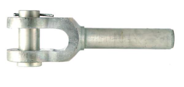 Cheap 1 Inch Open Swage Socket Wire Rope Galvanized Carbon Steel for sale