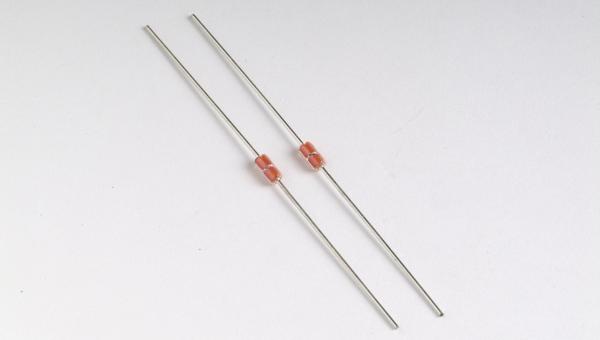 Cheap Axial Leaded Glass NTC Thermistors High Temperature Sensors for sale