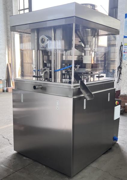 Cheap Double Layer Automatic Tablet Compression Machine 45mm Tablet Diamter for sale