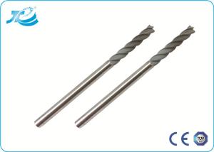 China HRC 55 Cutting Tools Tungsten Solid Carbide End Mill Flat End Mill on sale