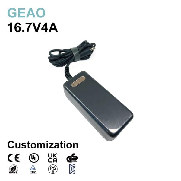 Cheap 16.7V 4A Desktop Power Adapter For Pos Machine / Electric Drill / Electric Cradle for sale